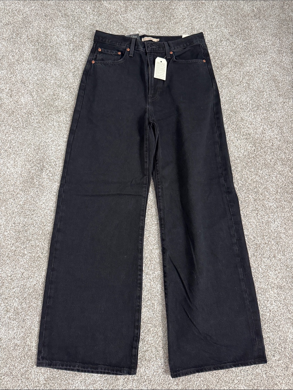Levi’s Black Wide-Leg Women’s Jeans